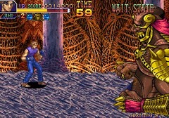une photo d'Ã©cran de Gaia Crusaders sur Arcade
